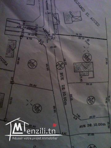 Lot de terrain à sfax pour une belle villa