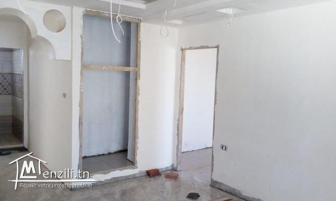 A vendre un appartement s+2 à kélibia (en cours de finition)