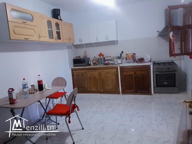 vente appartement S+3 au rez de chaussée