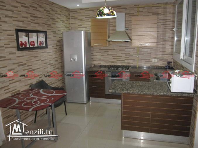 Appartement bien situé avec meuble