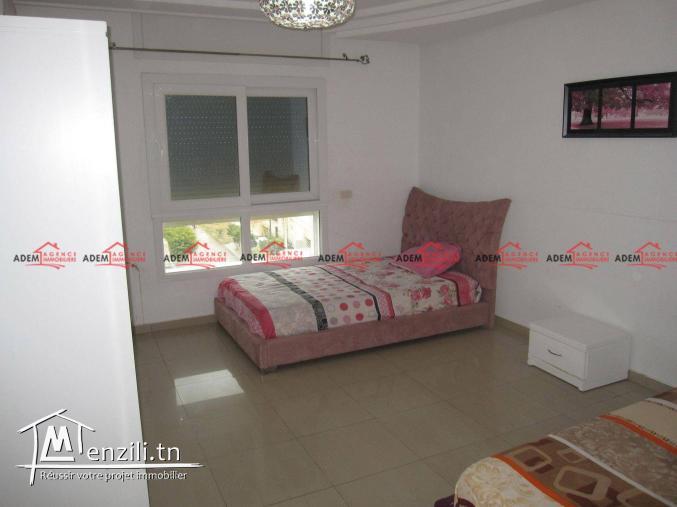 Appartement bien situé avec meuble