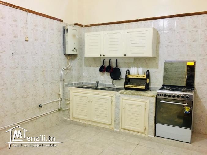 Appartement meublé à louer à bizerte (Cité el Hana)