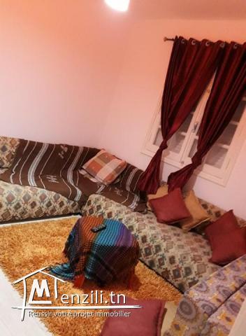 apprt s+1 meuble a khzema