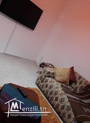 apprt s+1 meuble a khzema