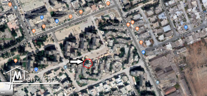 A VENDRE RDC VILLA -SPROLS MANOUBA CENTRE