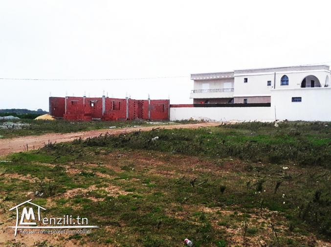 un terrain constructible vue sur mer à kélibia