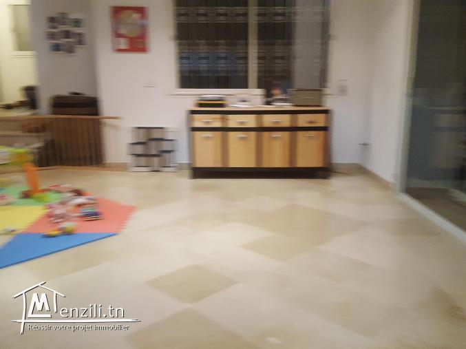 Joli étage de villa meublé à sidi bousaid