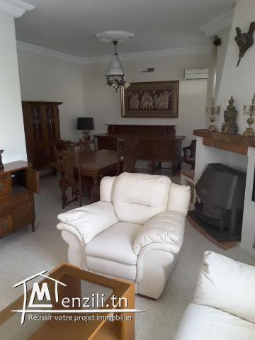 Belle villa style arabesque meublée à  hammam sousse 50 m de la plade