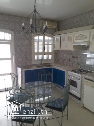 Belle villa style arabesque meublée à  hammam sousse 50 m de la plade