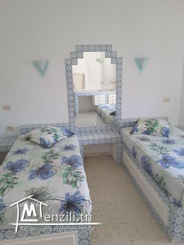Belle villa style arabesque meublée à  hammam sousse 50 m de la plade