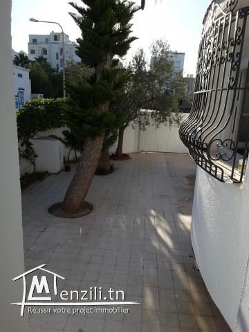 Belle villa style arabesque meublée à  hammam sousse 50 m de la plade