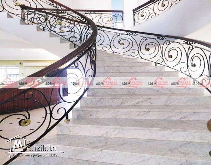 Grande villa avec jardin et garage