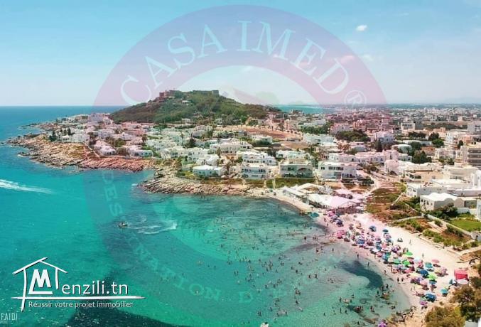 Terrain pied dans l'eau à kélibia ain grinz