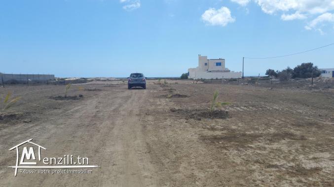 Terrain pied dans l'eau à kélibia ain grinz