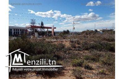 Un  terrain en face du GP1 sousse