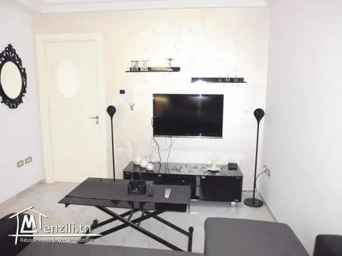 A louer 2 appartements S+1 haut standing bien meublé a 100 métre de la plage