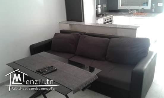 A louer 2 appartements S+1 haut standing bien meublé a 100 métre de la plage