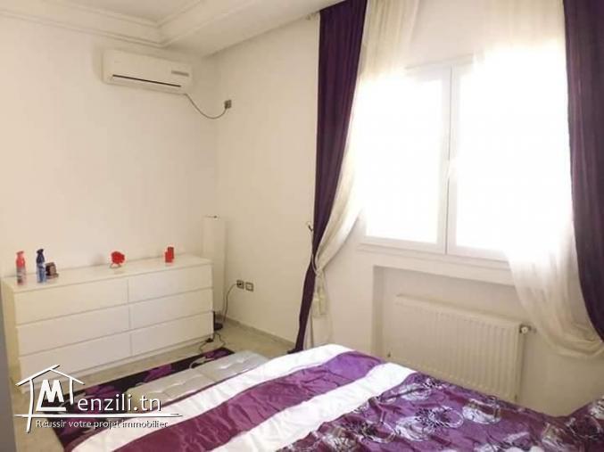 A louer 2 appartements S+1 haut standing bien meublé a 100 métre de la plage