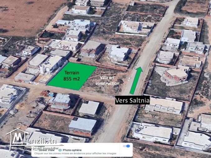 Avendre terrain Route Saltnia