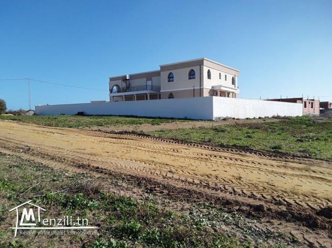 Terrain vue sur mer à kerkouane kélibia de 185 m2