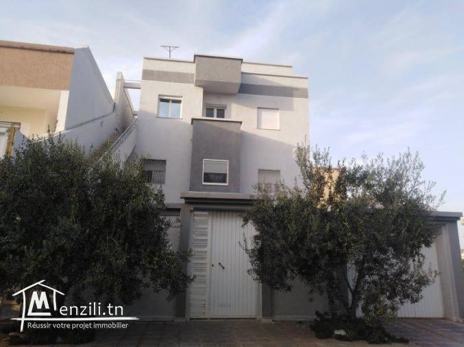 une nouvelle étage de villa a louer a borj cedria