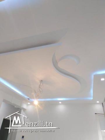 une nouvelle étage de villa a louer a borj cedria