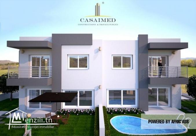 Duplex a vendre à plage kerkouane