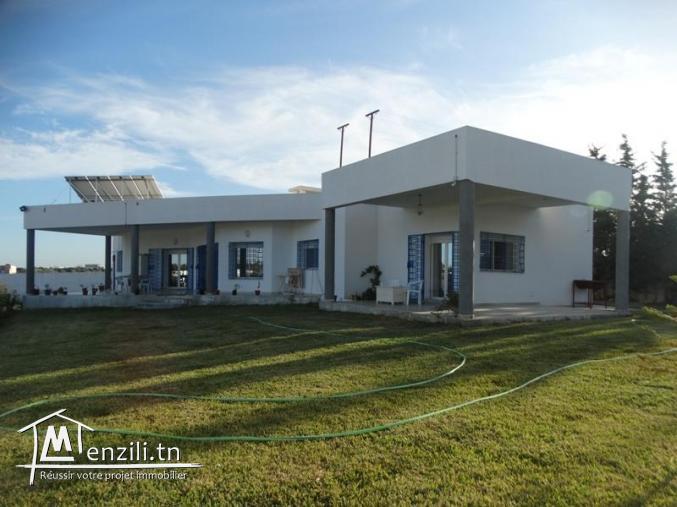Une belle maison avec grand jardin à Hammamet