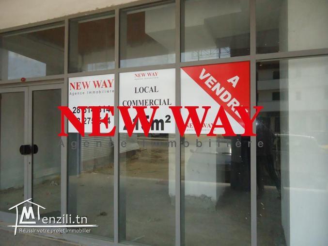 Local Commercial à Sahloul sur l'avenue principal Yasser Arafet