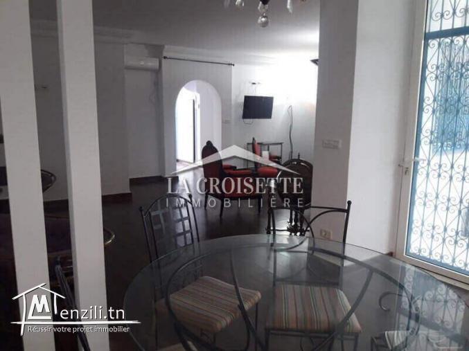 duplex s+2 meublé à Gammarth réf:MDL0042