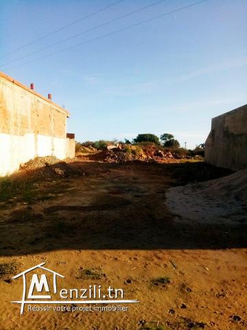 terrain à asem route mansoura
