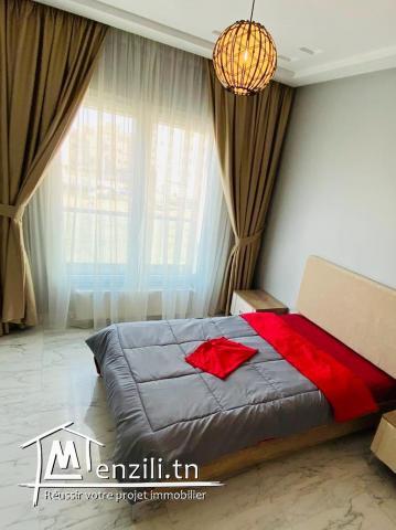 Appartement meublé s+2