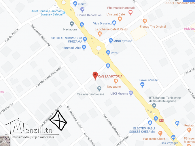 Villa + 2 appartements Khzema Sousse