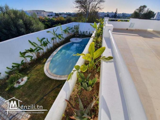 Villa de style architectural arabe à Hammamet