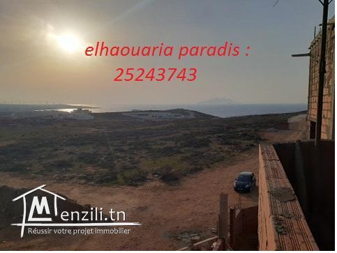 Des terrains a Elhaouaria vue de mer