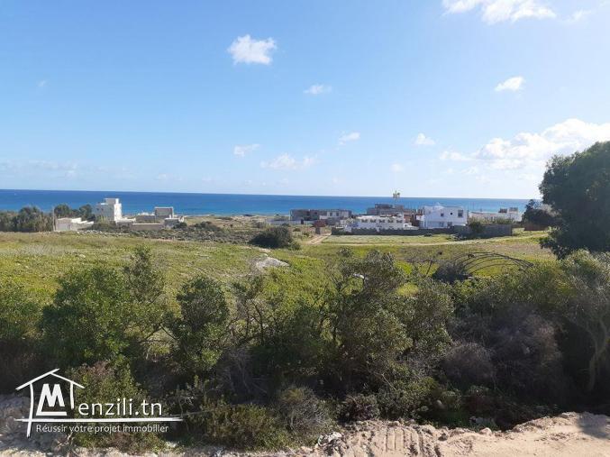 des terrains a chat l9ibli el haouaria vue de mer