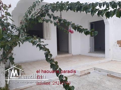 Deux maisons de style traditionnel au centre ville el haouaria