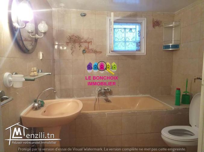 RDC S+3 A Louer A Wed Ghnim Jawhara-Sousse