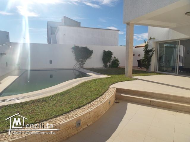belle villa de haut standing Yasmine Hammamet