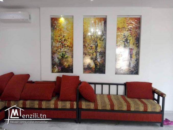 une belle villa haute standing 1 ere position a la plage dar allouch sable blanc