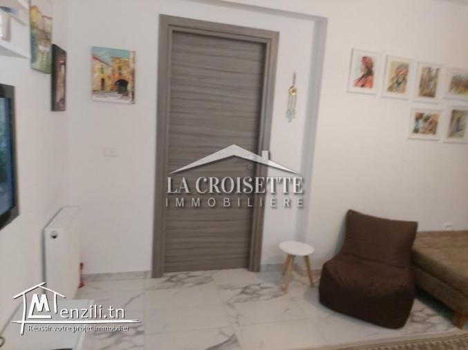 un appartement s+1 richement meublé ref:ZAL0262