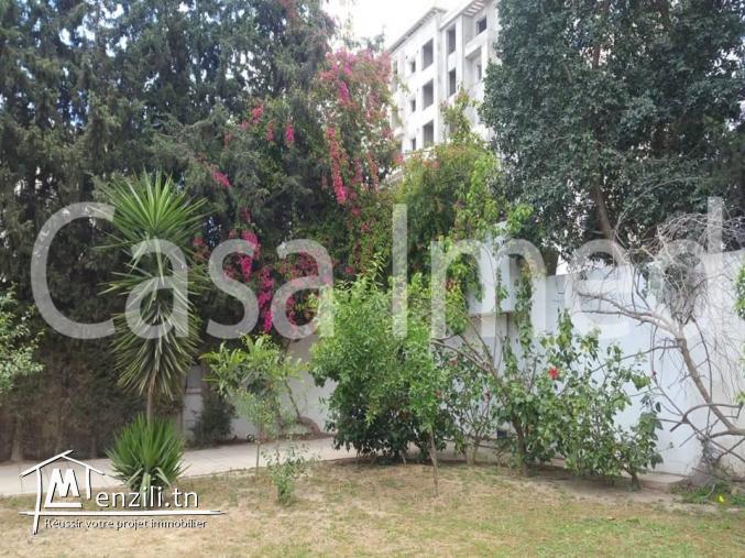 un terrain de 650 m2