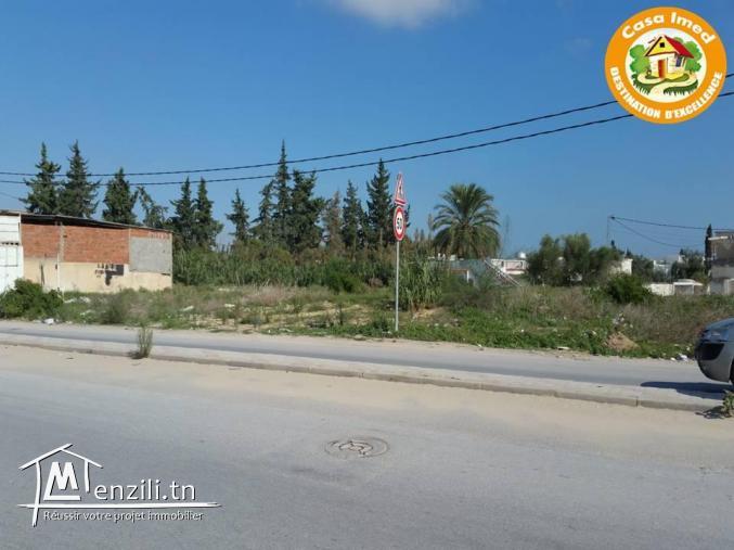 un terrain de 578 m2