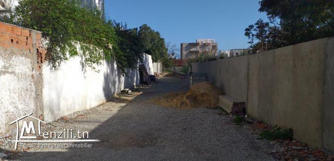 terrain en plein Soukra de 820 m2
