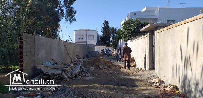 terrain en plein Soukra de 820 m2