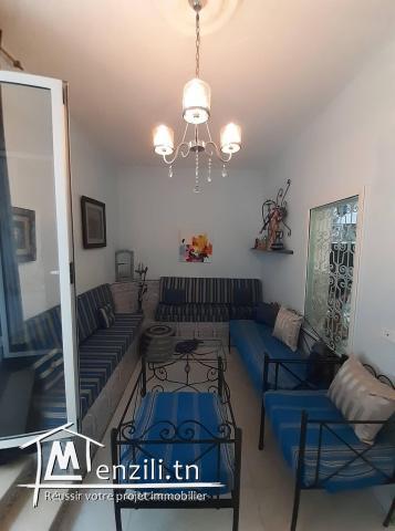 MAISON AUTHENTIQUE AVEC DÉCORATION ARTISANALE, BIZERTE RÉF 2167