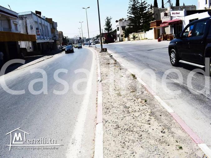 un terrain de 580 m2