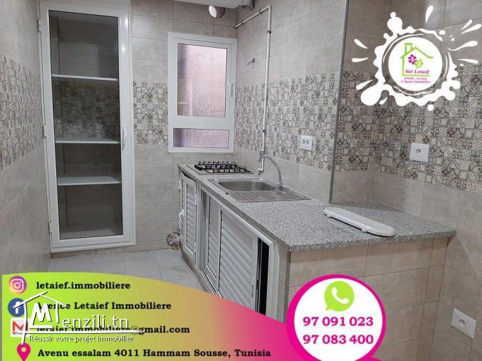 LOCATION APPART S+2 A GHRABI HAMMAM SOUSSE