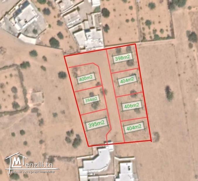 3 Lots approuvés Houmt Souk route aéroport