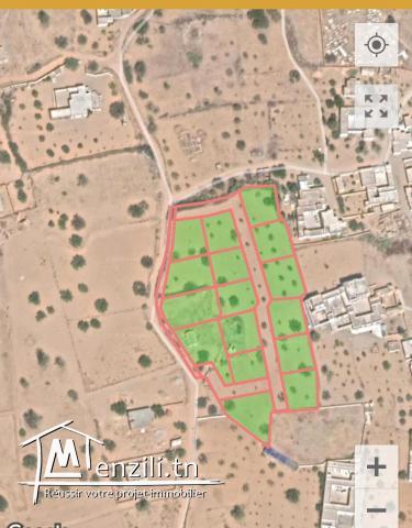 Terrain 9500 zone urbaine Fatou